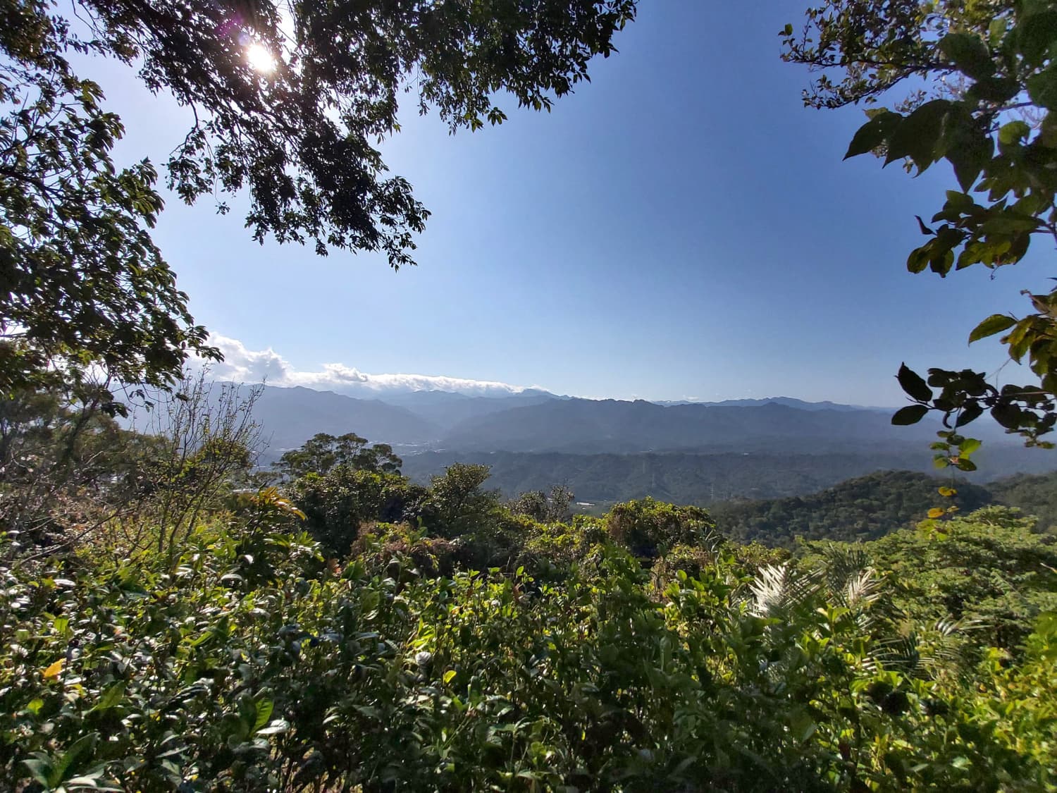 Layers of Mountain near Mt. Yuan