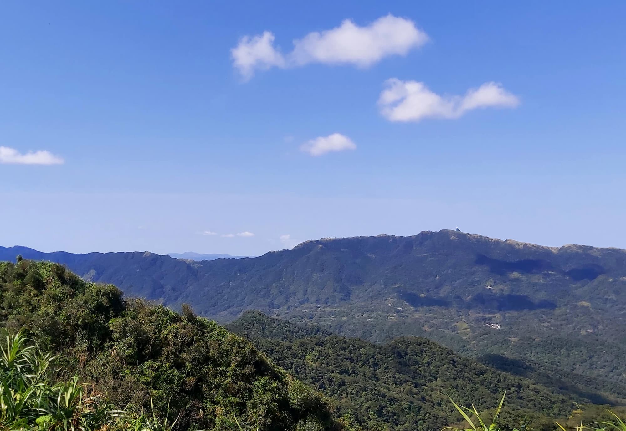 A trail between Shihfen and Shuangxi in Taipei